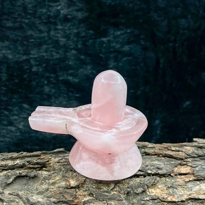 Natural Rose Quartz Shivling Carving <b>Pink</b> Quartz Shiva Lingam <b>Healing</b> Crystal For Reiki Spiritual Decor Wholesale - Product Image 3