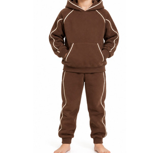 Ensemble sweat à capuche et pantalon de jogging en polaire violet pour homme adulte White Bird Express – Simple, écologique, respirant, séchage rapide, grandes tailles, 100 % coton - Product Image 2