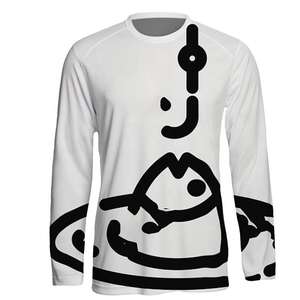 Servicio OEM ODM, Diseño Personalizado de Camisetas de Pesca, Ropa Deportiva para Exteriores, Ropa de Pesca, Poliéster y Elastano, Impresión por Sublimación - Product Image 6