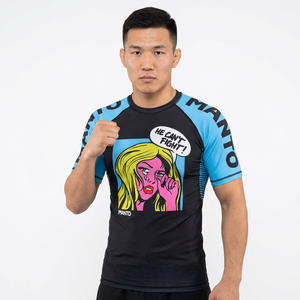 Mixed Martial Arts Rash guard Short Sleeve <b>Compression</b> <b>Shirt</b> <b>Men</b> Moisture Wicking Polyester Sublimation Print - Product Image 2