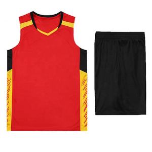 ชุดบาสเก็ตบอลกางเกงขาสั้นระบายอากาศแห้งเร็วผ้าตาข่ายระบายอากาศได้ดีดีไซน์ทีมออกแบบได้ตามต้องการ - Product Image 6