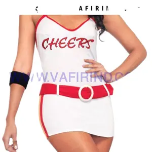 Customised Cheer leading For Sale online Costume Made Sleeveless Cheer Leader Uniform cheer teams