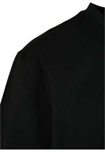 Chemises classiques surdimensionnées pour hommes avec logo personnalisé, 100% coton, coupe décontractée, tee-shirt noir uni, impression, broderie, OEM, vente en gros - Product Image 5