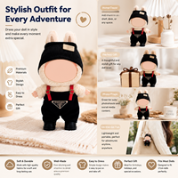 Vêtements de poupée personnalisés, chemises, hauts, figurine en boîte mystère, ensemble décontracté mignon, tissu bébé de haute qualité, accessoires EN71 BG