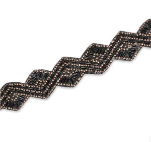 Tela de Encaje Bordado de Alta Calidad, Algodón y Poliéster, Borde de Encaje Floral para Vestido de Novia, Accesorios de Alta Costura - Product Image 6