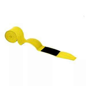 Bandages de boxe professionnels OEM personnalisés, durables, avec boucle pour le pouce, respirants, en coton élastique, avec logo personnalisé, bandages intérieurs de boxe - Product Image 1