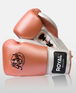 Gants de boxe personnalisés pour adultes - Gants d'entraînement en cuir, design léger et coupe-vent, fermeture à lacets pour la boxe et le fitness - Product Image 3