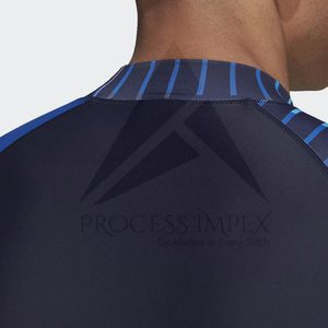 Men Rash Guard UV Protection Swim Shirt Breathable Quick Dry Fabric for <b>Surfing</b> Activities Professional Men Rash Guard Custom - Product Image 4