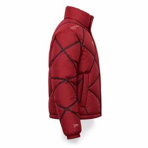 Men’s Outdoor Puffer Jacket Lightweight Warm Insulated Waterproof Winter Coat Custom Logo Factory - Product Image 2