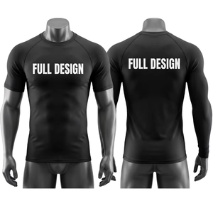 Vente en gros de rashguards MMA personnalisés par sublimation, fabricant OEM de vêtements de sport d'arts martiaux, rashguards MMA OEM - Product Image 1