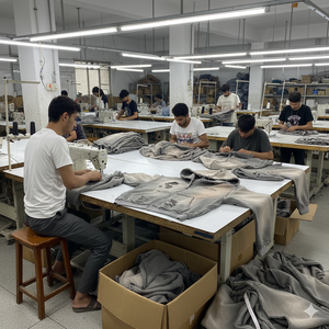 ผู้ผลิตเสื้อฮู้ดดี้และเสื้อสเวตเชิ้ตผู้ชาย งานปักโลโก้แบบกำหนดเอง ทรงหลวม ซิปหน้า สไตล์สตรีทแวร์ วัสดุคุณภาพดีที่สุด - Product Image 6