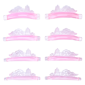 Libeauty – Tiges de rehaussement de cils en 4 tailles, coussinets coréens pour rehaussement de cils en forme de pagode, réutilisables, souples, pour salon et usage domestique DIY - Product Image 2