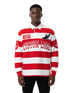 Camiseta Polo de Manga Larga de Algodón Transpirable con Logotipo Personalizado para Unisex, Camisetas Polo de Manga Larga para Mujer 2026 - Product Image 2