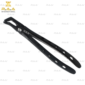 Pinzas de Extracción Dental R.A.A. INTERNATIONAL, Universales para Molares Inferiores, RAA-288, Certificación CE Clase I, Titanio con Recubrimiento Negro - Product Image 6