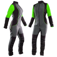 Combinaison de saut en parachute professionnelle pour femmes avec manches longues, protection intégrale du corps, antidérapante, résistante au vent, uniforme de saut en parachute