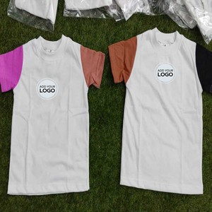 เสื้อยืดพิมพ์ลายโลโก้ตามสั่ง ไม่มีขั้นต่ำในการสั่งซื้อ ผ้าฟอกกรด แขนสั้น ทรงปกติ เสื้อยืดลำลองทรงโอเวอร์ไซส์สำหรับผู้ชาย - Product Image 1