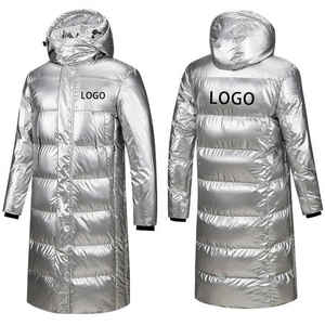 Chaqueta de Fútbol con Capucha para Hombre, Acolchada, Transpirable, Resistente al Viento, para Otoño, con Exterior de Algodón, Personalizable OEM - Product Image 4