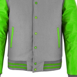 Hot Selling <b>Men</b> Varsity <b>Jacket</b> Comfortable Breathable Stand Collar <b>Light</b> Weight hot sale Reasonable Rate varsity <b>Jacket</b> for man - Product Image 5