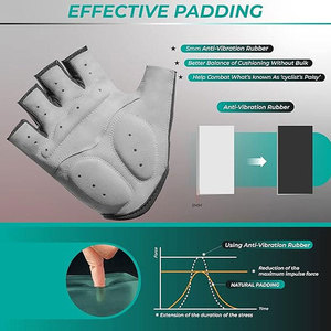 Custom Fitness Accessories Finger Cycling Gloves for Weight Lifting Durable Comfortable Design for Gym and Training Sessions - Product Image 6