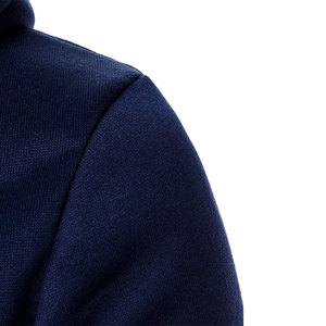 Sweat à capuche pour homme, manches longues, doublure polaire, mélange de coton, broderie personnalisée, coupe-vent, protection solaire, évacuation de l'humidité - Product Image 6