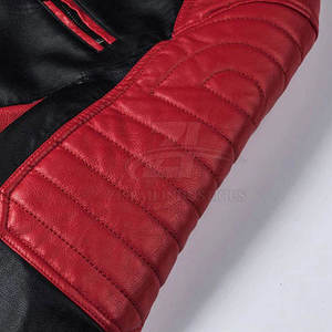 Chaqueta de cuero de primera calidad para motociclistas, para uso exterior, a bajo precio. - Product Image 6