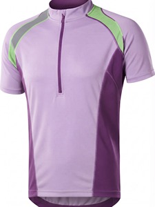 เสื้อจักรยานแขนสั้นผู้ชาย สีตามสั่ง ดีไซน์ซิปครึ่งตัว ระบายอากาศได้ดี เสื้อสำหรับปั่นจักรยานบนถนน ราคาขายส่ง - Product Image 3
