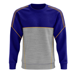 เสื้อจั๊มเปอร์คอกลม GAA แบบกำหนดเอง เสื้อแจ็คเก็ตคอกลมสำหรับกีฬาฮอร์ลิง เสื้อสเวตเชิ้ตแขนยาว เสื้อเจอร์ซีย์ ราคาขายส่ง รับผลิตตามแบบ OEM แฟชั่นตามสั่ง - Product Image 2