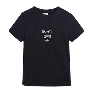 T-shirt graphique respirant en jersey de coton 180 grammes pour homme, col rond, manches courtes, motif lettres, décontracté, streetwear d'été - Product Image 4
