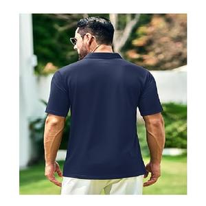 Bangladesh manufacture export polo <b>shirt</b> Fashionable Custom Design Plus Size Turn Down Casual Stylish Polo <b>Shirts</b> For Men - Product Image 2