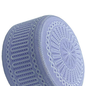 Nouveau style de bonnet de prière musulman, couleurs personnalisées en gros, chapeau Kufi musulman facile à porter, bonnets musulmans pour adultes, service OEM disponible - Product Image 2