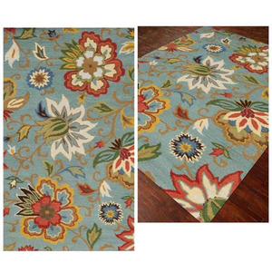 Best Selling Products Modern Embroidered Design Colourful Hand Knotted <b>Rug</b> for Home Style Customize Design - Product Image 4