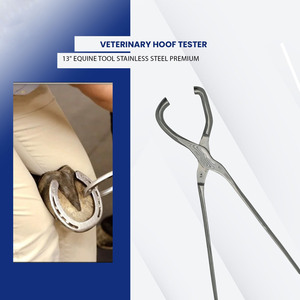 Herramienta Veterinaria Segura para Pruebas de Pezuñas, Instrumento de Acero Inoxidable de Alta Durabilidad para el Cuidado Equino - Product Image 4