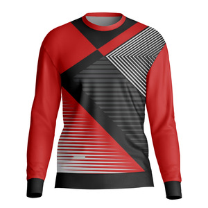 T-shirt à manches longues de haute qualité pour hommes, vêtements simples, mode masculine, respirant, col rond, manches longues. - Product Image 5