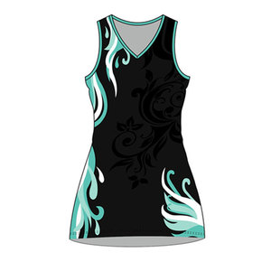 Maillot de netball personnalisé pour équipe, design sur mesure, léger, respirant, sans manches, en tissu 100% polyester pour les joueurs - Product Image 5