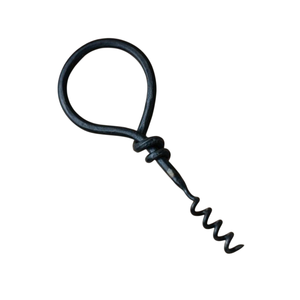 Tire-bouchon médiéval artisanal en fer forgé, ouvre-bouteille manuel robuste en fer forgé, ouvre-bouteille à vin vintage de type blacksmith - Product Image 1