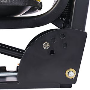 Sedili Trac marchio universale stile WAFFLE giallo inclinazione del sedile sospensione per FORD/New Holland 3900 3930 3910 5000 trattori 5910 - Product Image 3