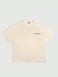 Camiseta Estampada 100% Algodón para Hombre, Corte Regular, Cuello Redondo, Estilo Vintage, Manga Regular, Transpirable y Sostenible - Product Image 3