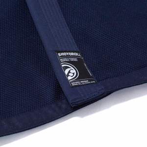 ชุดยูโดบราซิลสีน้ำเงินกรมท่า Shoyorol รุ่น 102 Metallic Competitor BJJ Gi Kimono ชุดยูโดสำหรับแข่งขัน Jiu Jitsu Gi Metallic Competitor Uniform - Product Image 5