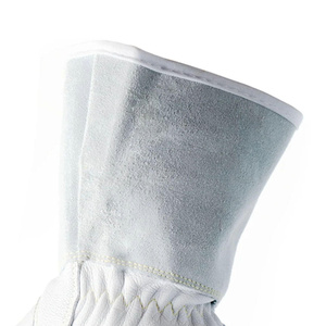Nouveaux gants de soudage en cuir de chèvre, résistants à la chaleur et aux étincelles, ignifuges, pour travaux lourds et lutte contre les incendies - Product Image 2