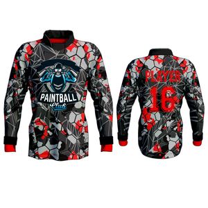 Jersey de Paintball de Calidad Única y Gran Venta, Jersey de Paintball de Poliéster de Buena Calidad, Precio al por Mayor, Personalización OEM - Product Image 2
