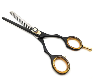 Kit de ciseaux à effiler professionnels en acier inoxydable à lame tranchante pour la coupe de cheveux, outils de salon ARISTON INTERNATIONAL à vendre - Product Image 6