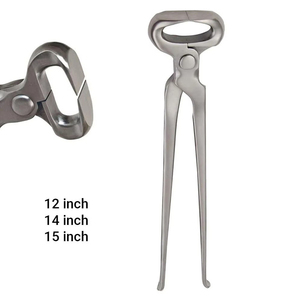 Coupe-ongles professionnels pour ferrerie vétérinaire, coupe-ongles pour chevaux, outils de ferrerie en acier inoxydable - Product Image 6
