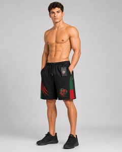 Shorts de sport pour hommes personnalisés - Haute qualité, taille élastique, séchage rapide, vêtements d'entraînement, service OEM - Product Image 4