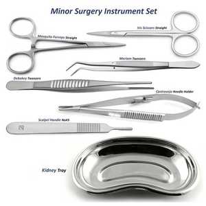 Kit de Herramientas de Disección Quirúrgica Veterinaria Astrin, Certificado CE, Acero Inoxidable Autoclavable, Manual, Juego Profesional MOL - Product Image 4