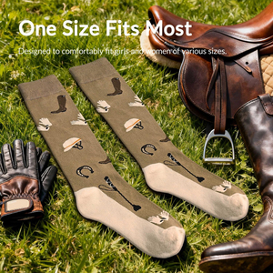 Chaussettes de sport tricotées personnalisables, design tendance, qualité supérieure, écologiques, style sportif, chaussettes de compression - Product Image 5
