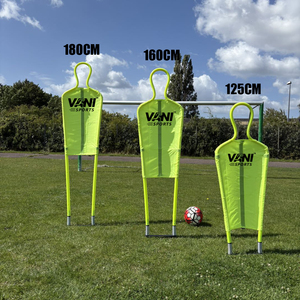 Maniquí de Entrenamiento de Fútbol Plegable de PVC, Simulador de Tiros Libres, Tamaño Ajustable 125-180cm, Equipo de Defensa - Product Image 3