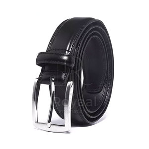 Cinturones de Cuero para Hombre con Diseño Único y Logotipo Personalizado, Cinturones de Cuero Genuino de Alta Calidad a Precio Económico, Hechos en Pakistán - Product Image 1