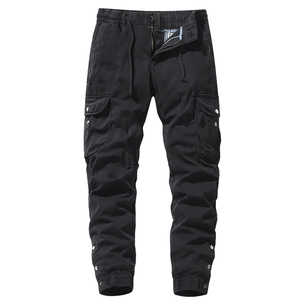 2026 Winter High Quality Wholesale Cotton Spandex <b>Woven</b> Straight Fit <b>Men</b> Cargo <b>Pants</b> - Product Image 2