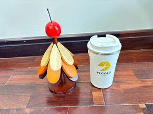 Wooden <b>Christmas</b> Tree Coaster Handmade Wooden Drink <b>Mat</b> For <b>Christmas</b> Party Premium Wooden Coaster From Vietnam Ready To Ship - Product Image 3