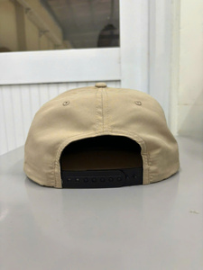 Casquette Snapback Unisexe Kaki à 6 Panneaux avec Logo Brodé 2D Go Fishing, Visière Plate Décontractée et Motif Poisson, avec Cordon - Product Image 3